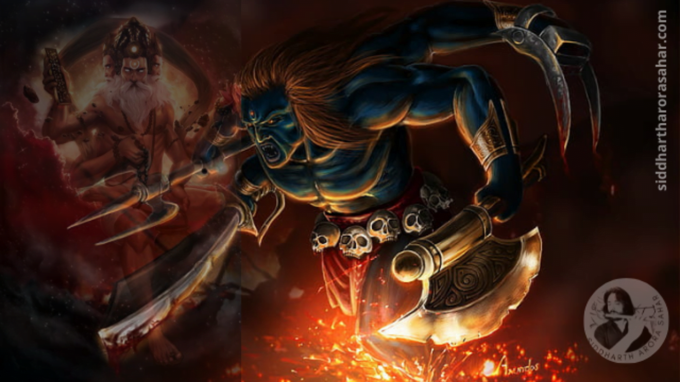 Shiva ने जब ब्रह्मा का 5वां सिर काटा और फिर बहे उनके हर्षोउन्माद के आँसू