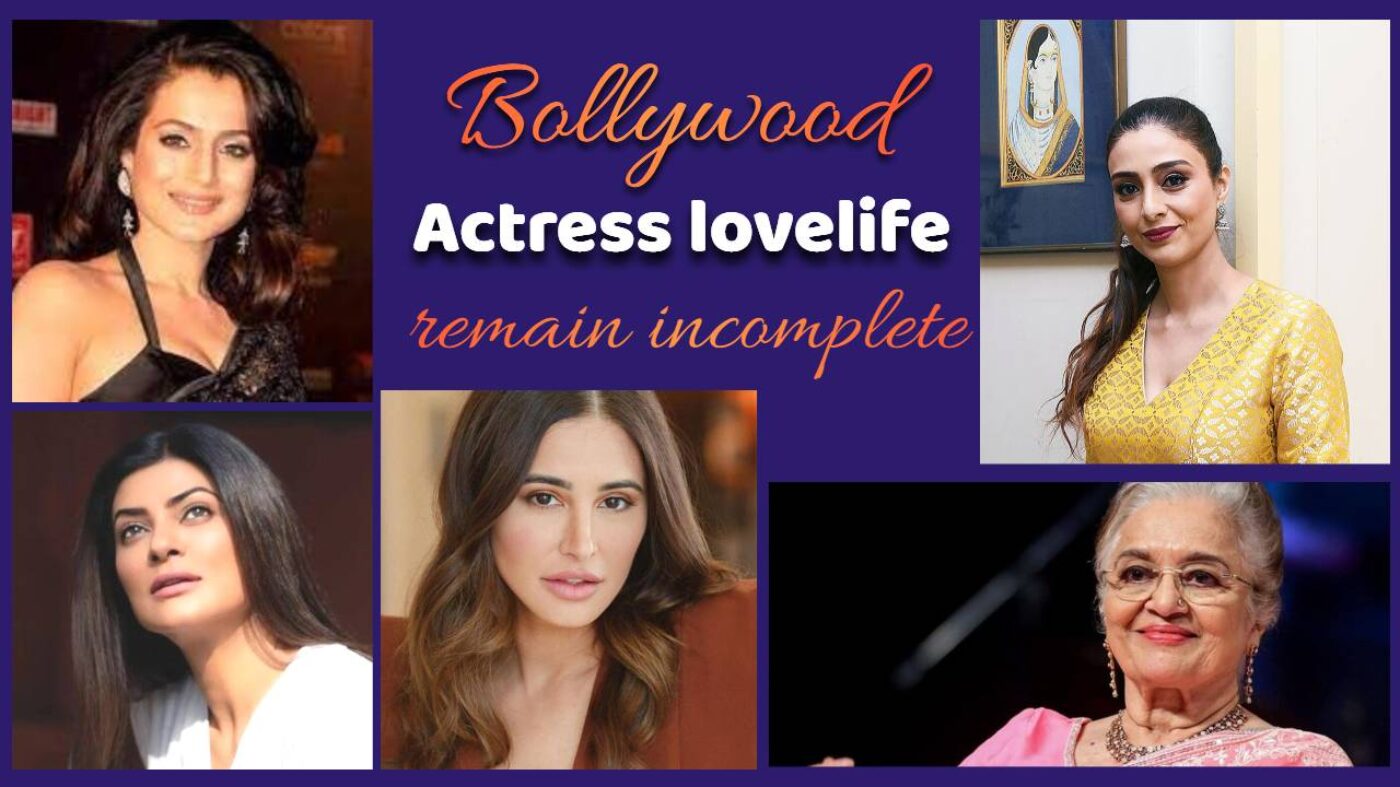 Bollywood Actress 5 Bollywood Actress: Those beauties of Bollywood whose love story remained incomplete