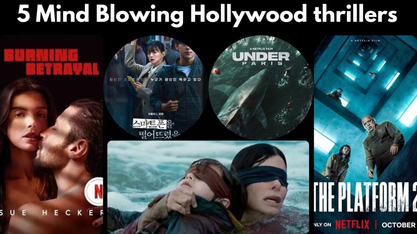 Add a subheading (1) “Adrenaline Rush : 5 riveting Hollywood thriller movies you can’t resist”